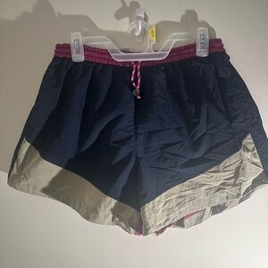 Lululemon Athletica | Hiking Shorts - Beige, Navy, And Pink -  Size: 8